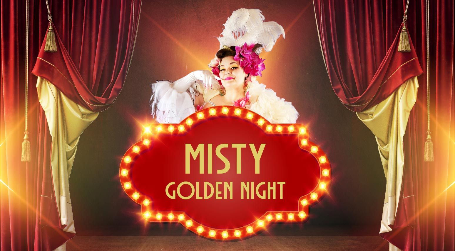 Misty Golden Night, Show & Dinner burleski-ilta.  - Misty Events Oy  - Oulu - Saturday 7 November 2026