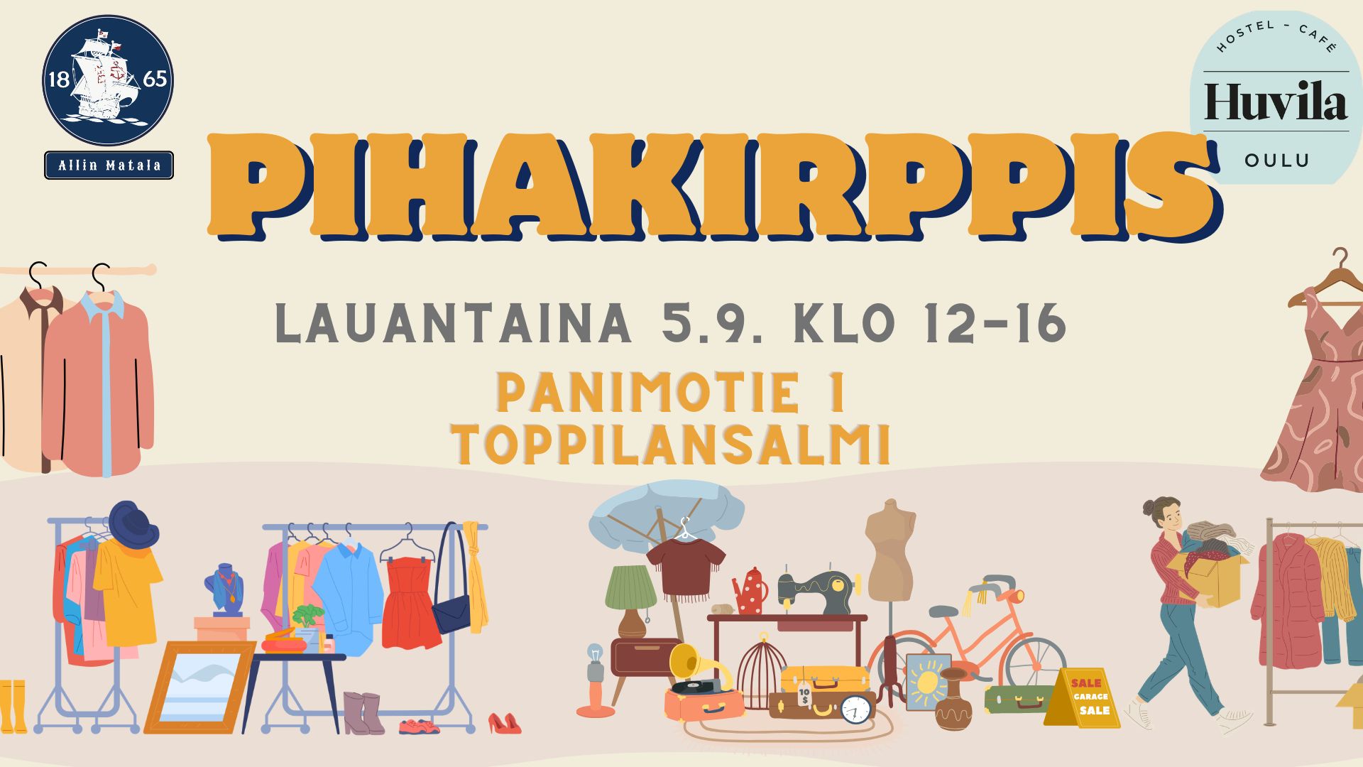 Pihakirppis Toppilansalmessa - Allin Matala - Oulu - Saturday 5 September 2026