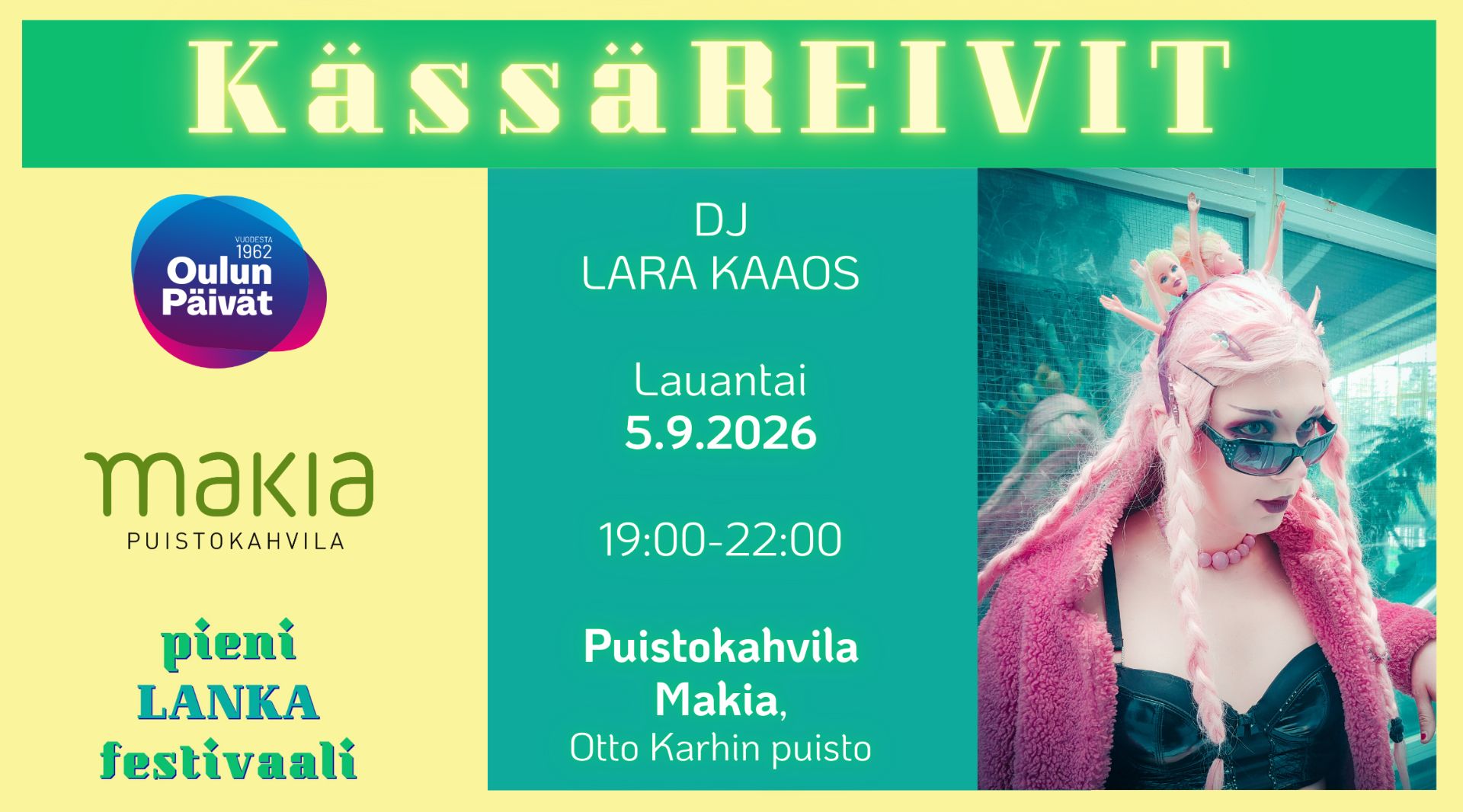 Kässäreivit - Novasalo - Oulu - Saturday 5 September 2026