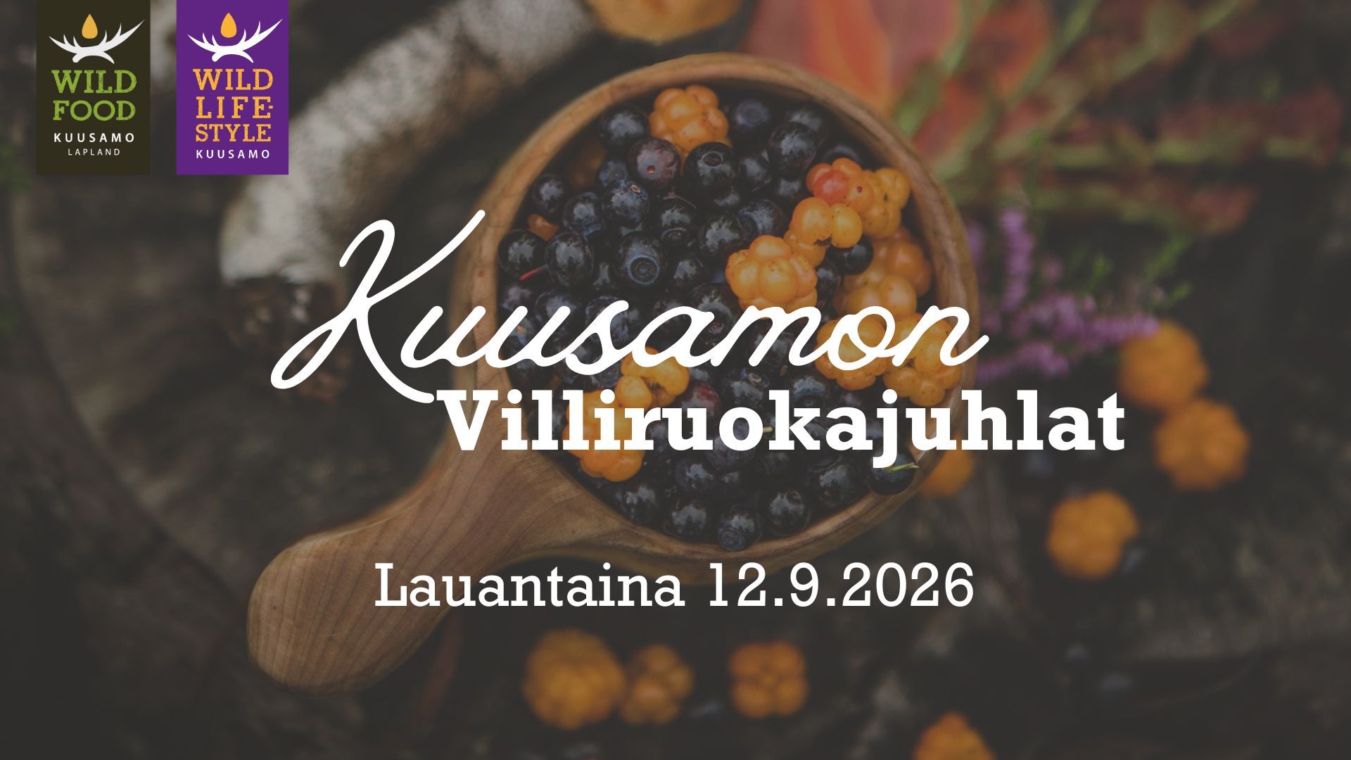 Kuusamon Villiruokajuhlat - Naturpolis Oy - Kuusamo - Saturday 12 September 2026