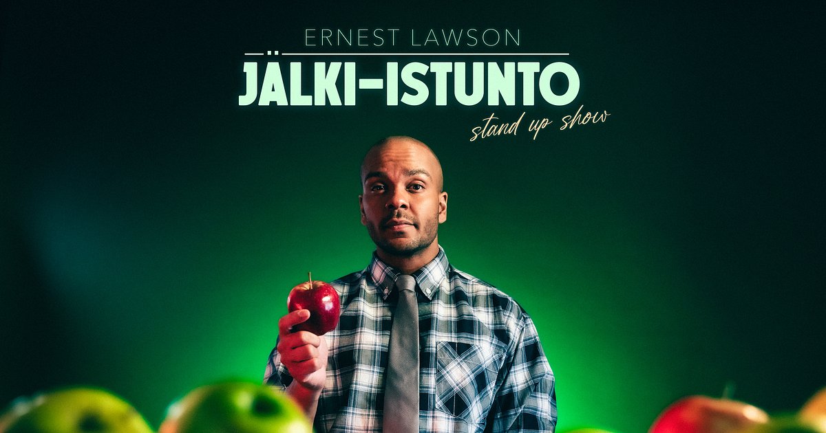 ERNEST LAWSON: JÄLKI-ISTUNTO Stand Up Show Turussa - Menox - Turku - Saturday 26 September 2026