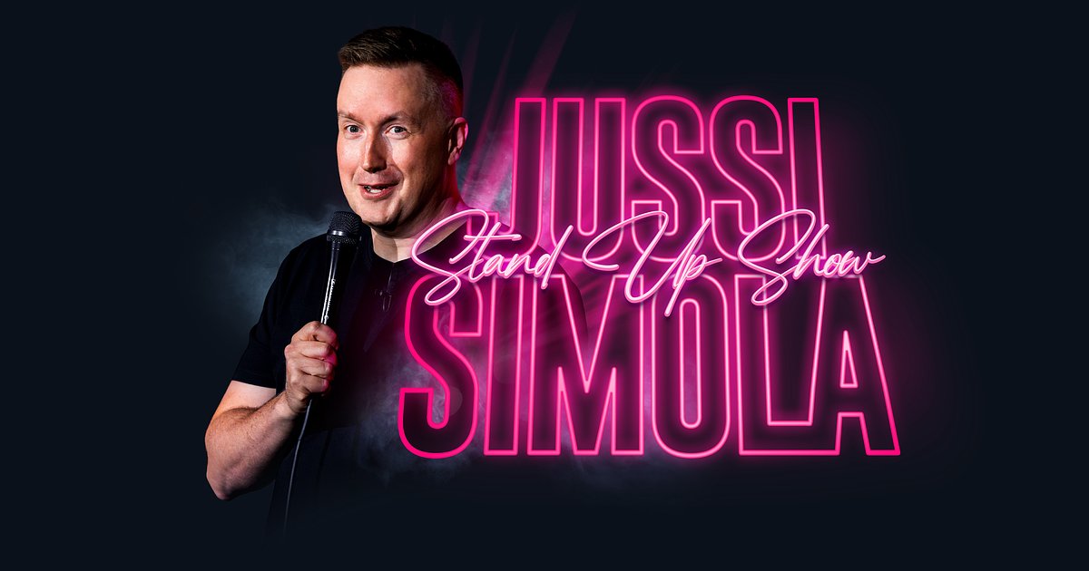 Jussi Simola Stand Up Show Turussa - Menox - Turku - Saturday 24 October 2026