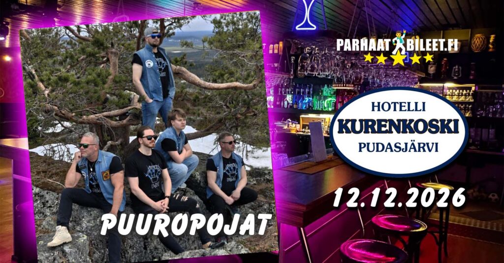 Puuropojat Kurenkoski 12.12.2026 - Menox - Pudasjarvi - lauantaina 12. joulukuuta 2026