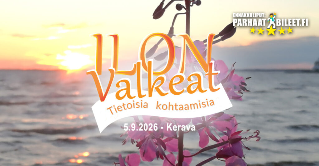 ILON Valkeat, Kerava 5.9.2026 - Menox - Kerava - Saturday 5 September 2026