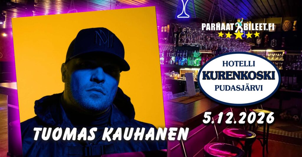 Tuomas Kauhanen Kurenkoski 5.12.2026 - Menox - Pudasjarvi - lauantaina 5. joulukuuta 2026