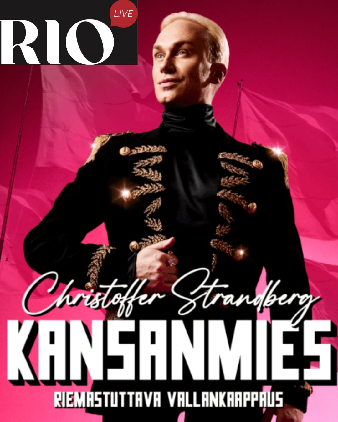 Christoffer Strandberg – Kansanmies - Riolive Oulu - Oulu - Friday 2 October 2026