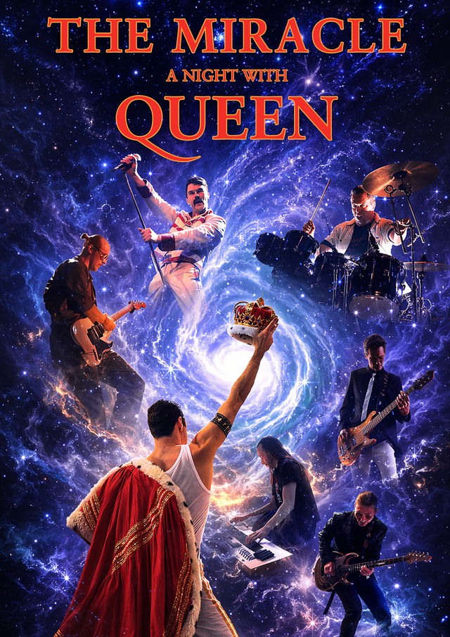 The Miracle - A Night with Queen: Freddie Mercury 80v. Juhlakiertue - Riolive Oulu - Oulu - perjantaina 27. marraskuuta 2026