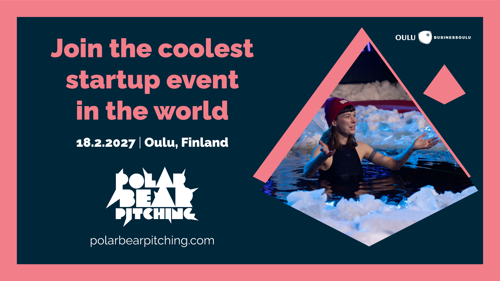 Polar Bear Pitching 2027 – Blind Bear tickets are out now! - StartupOulu - Oulu - torstaina 18. helmikuuta 2027