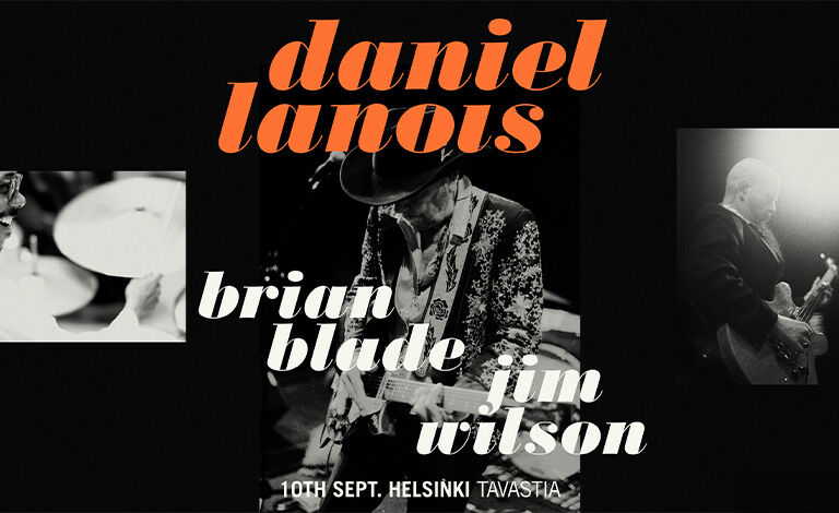 Daniel Lanois (CAN) + Brian Blade & Jim Wilson - Tavastia - Helsinki - Thursday 10 September 2026