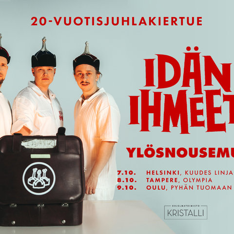 Idän Ihmeet-20-vuotisjuhla - Kuudes Linja - Helsinki - Wednesday 7 October 2026