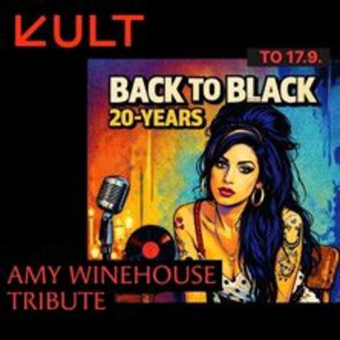 KULT Live: Amy Winehouse tribute: Back to Black - KULT - Helsinki - Thursday 17 September 2026